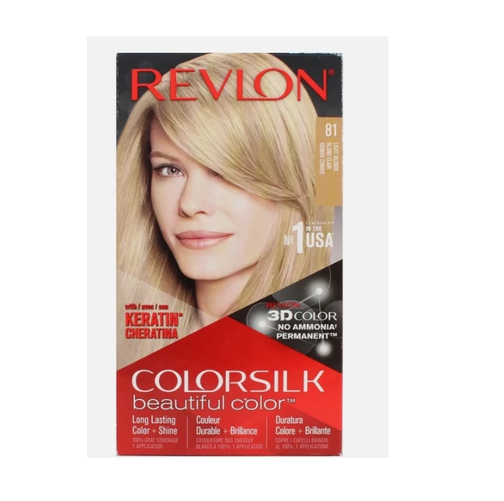 Vopsea Par Revlon Color Silk LIGHT BLONDE 81